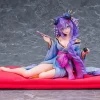 Neptunia x Senran Kagura - Purple Heart Statue / Kimono Version: Kadokawa