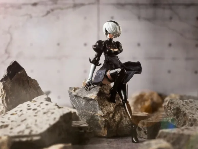 NieR: Automata - 2B Actionfigur / BUZZmod:- Ver1.1a Aniplex
