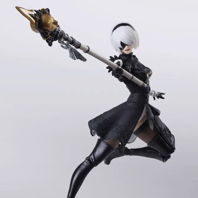 NieR Automata - YoRHa No.2 Type B Actionfigur / Bring Arts - Version 2.0: Square Enix
