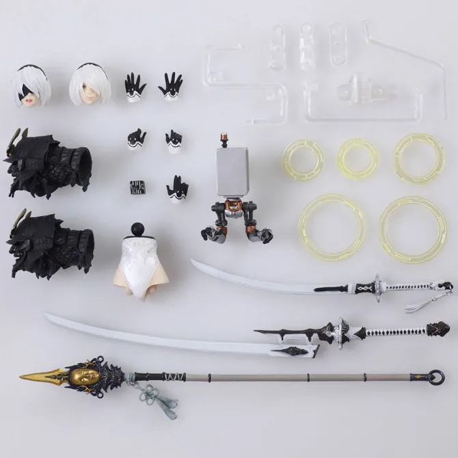 NieR Automata - YoRHa No.2 Type B Actionfigur / Bring Arts - Version 2.0: Square Enix