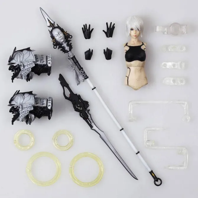 NieR RepliCant/Gestalt - A2 (YoRHa Type A No. 2) Actionfigur / Bring Arts: Square Enix