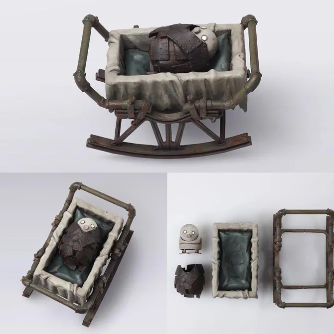 NieR RepliCant/Gestalt - A2 (YoRHa Type A No. 2) Actionfigur / Bring Arts: Square Enix