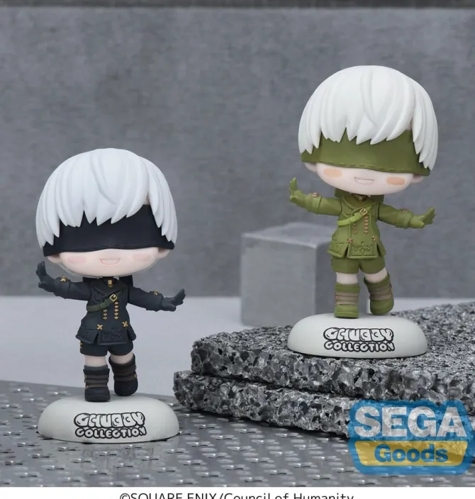 NieR:Automata Chubby Collection - Petit Figure NieR:Automata Statue / Ver1.1a 9S (EX): Sega