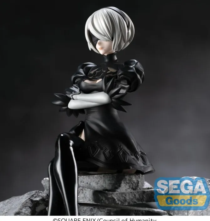 NieR:Automata Ver1.1a - 2B Statue / PM Perching: Sega