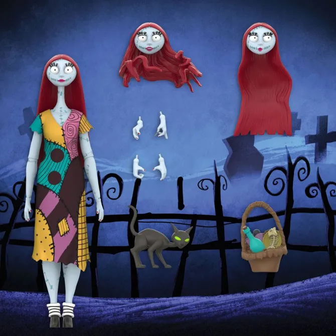 Nightmare before Christmas - Sally Actionfigur / Disney Ultimates: Super 7