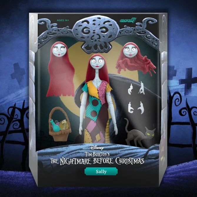 Nightmare before Christmas - Sally Actionfigur / Disney Ultimates: Super 7