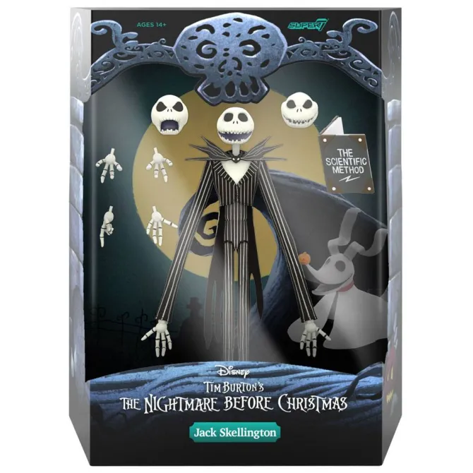 Nightmare before Christmas - Jack Skellington Actionfigur / Disney Ultimates: Super 7