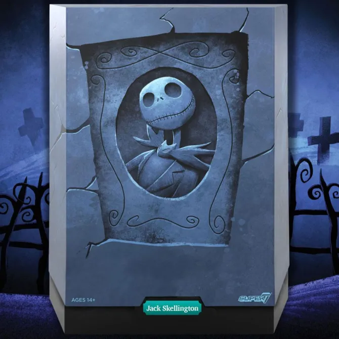 Nightmare before Christmas - Jack Skellington Actionfigur / Disney Ultimates: Super 7