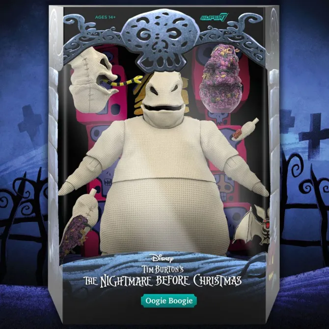 Nightmare before Christmas - Oogie Boogie Actionfigur / Disney Ultimates: Super 7
