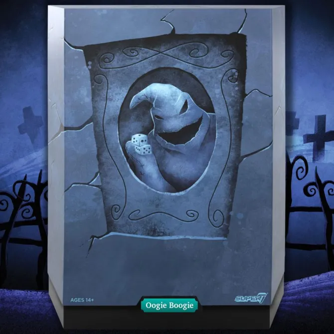 Nightmare before Christmas - Oogie Boogie Actionfigur / Disney Ultimates: Super 7
