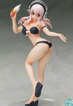 Nitro Super Sonic - Super Sonico Statue - S-style / Swimsuit Version: FREEing