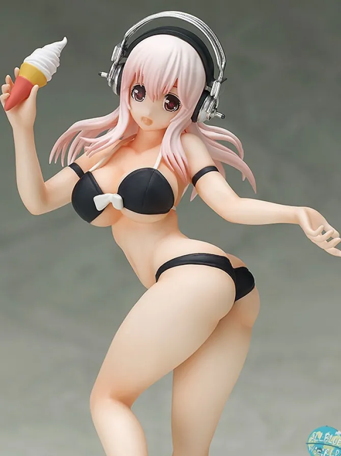 Nitro Super Sonic - Super Sonico Statue - S-style / Swimsuit Version: FREEing
