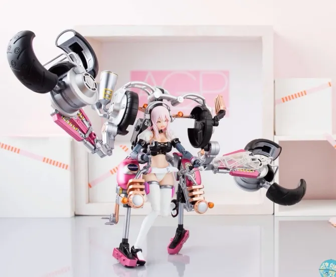 Nitro Super Sonic - Super Sonico with Super Bike Robo - Armor Girls Project: Bandai
