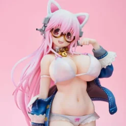 Nitro Super Sonic - Super Sonico Statue / White Cat Version: Union Creative