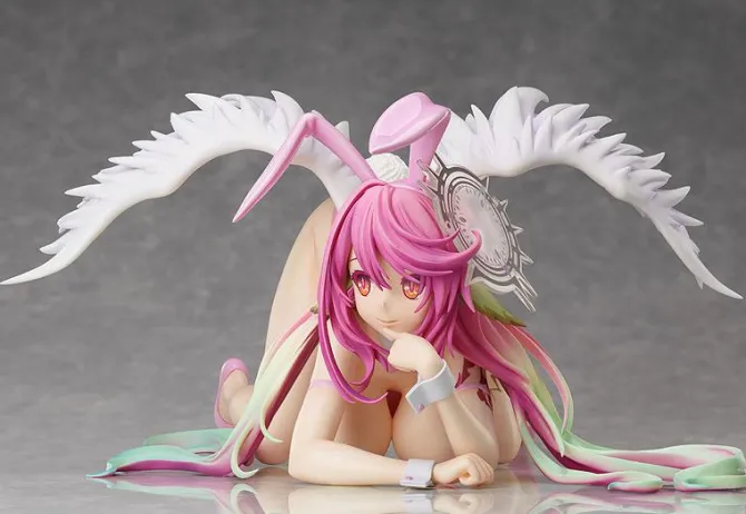 No Game No Life - Jibril Statue / Bare Leg Bunny Version: FREEing