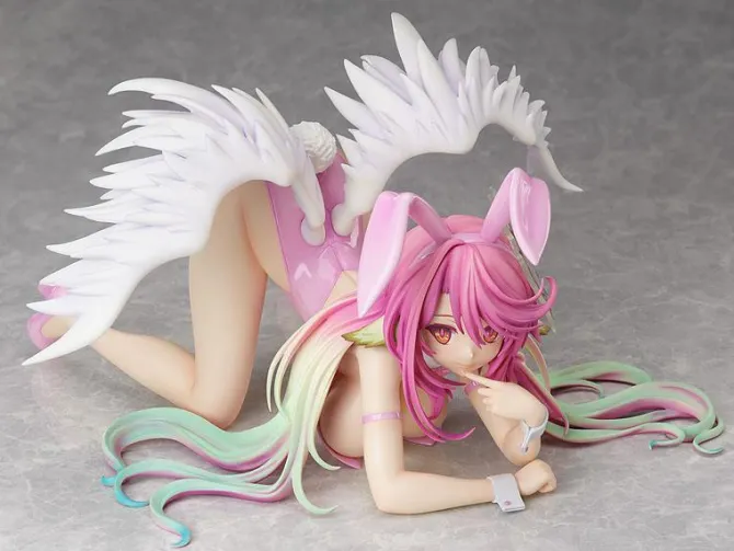 No Game No Life - Jibril Statue / Bare Leg Bunny Version: FREEing