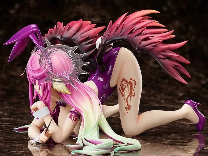 No Game No Life - Jibril Statue / Bare Leg - Bunny Version Great War Edition: FREEing