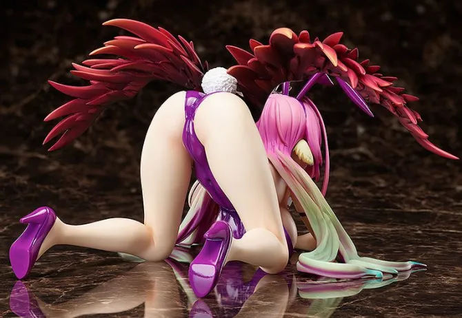 No Game No Life - Jibril Statue / Bare Leg - Bunny Version Great War Edition: FREEing