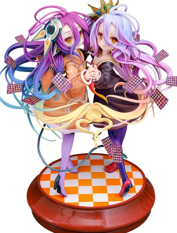 No Game No Life - Shiro & Schwi Statue: Phat!