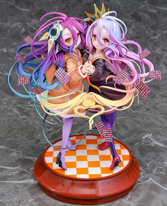 No Game No Life - Shiro & Schwi Statue: Phat!