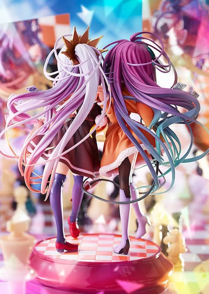 No Game No Life - Shiro & Schwi Statue: Phat!