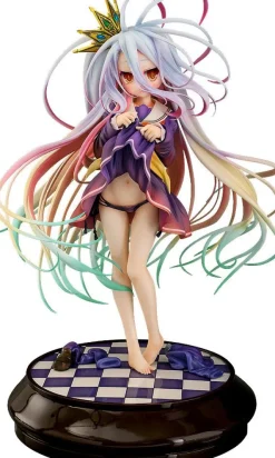 No Game No Life - Shiro Statue / Tuck Up Ver [LEICHT BESCHÄDIGTE VERP.]: Phat!
