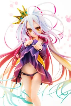 No Game No Life - Shiro Statue / Tuck Up Ver [LEICHT BESCHÄDIGTE VERP.]: Phat!