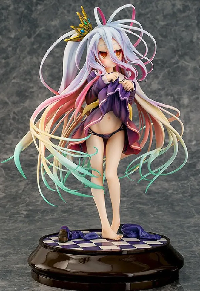 No Game No Life - Shiro Statue / Tuck Up Ver: Phat!
