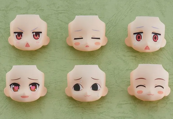 Non Non Biyori Nonstop - Nendoroid More Face Swap / Zubehör-Set: Good Smile Company