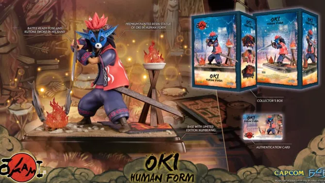 Okami - Oki (Human Form) Statue: First 4 Figures