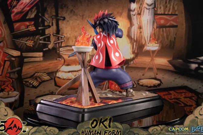 Okami - Oki (Human Form) Statue: First 4 Figures