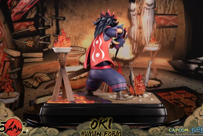 Okami - Oki (Human Form) Statue: First 4 Figures
