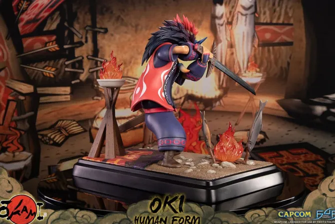 Okami - Oki (Human Form) Statue: First 4 Figures