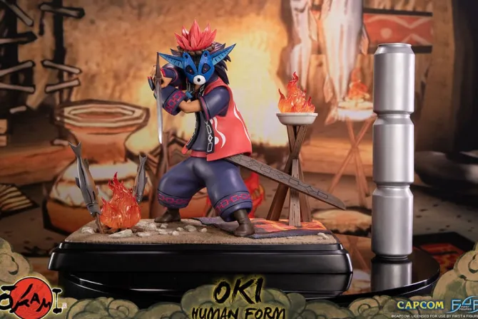 Okami - Oki (Human Form) Statue: First 4 Figures