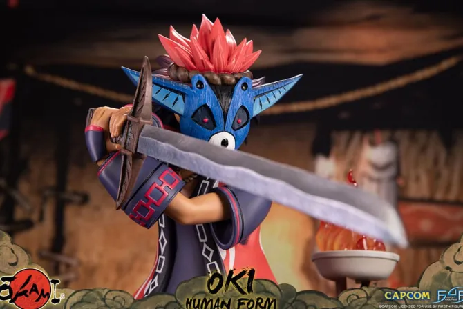 Okami - Oki (Human Form) Statue: First 4 Figures
