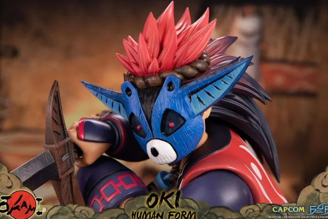 Okami - Oki (Human Form) Statue: First 4 Figures