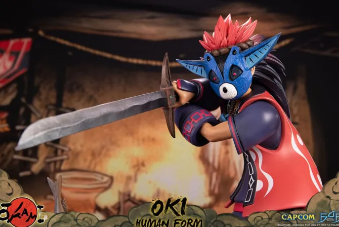 Okami - Oki (Human Form) Statue: First 4 Figures