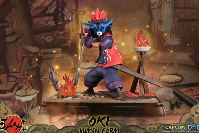 Okami - Oki (Human Form) Statue: First 4 Figures