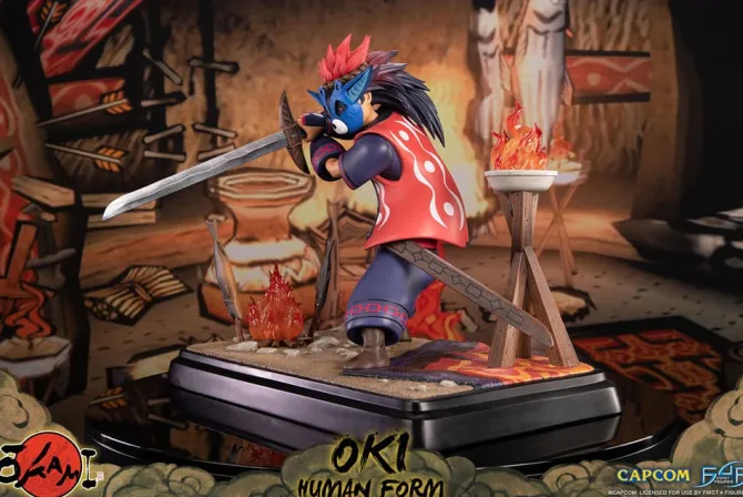 Okami - Oki (Human Form) Statue: First 4 Figures