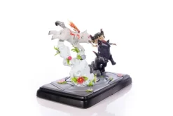 Okamiden - Chibiterasu vs. Dark Chibiterasu & Possessed Kuni Statue: First 4 Figures