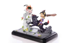 Okamiden - Chibiterasu vs. Dark Chibiterasu & Possessed Kuni Statue: First 4 Figures