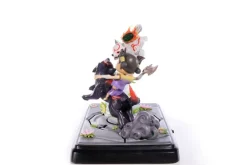 Okamiden - Chibiterasu vs. Dark Chibiterasu & Possessed Kuni Statue: First 4 Figures