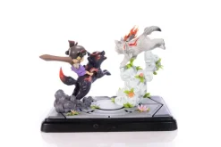 Okamiden - Chibiterasu vs. Dark Chibiterasu & Possessed Kuni Statue: First 4 Figures