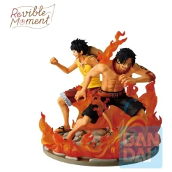 One Piece - Ace & Luffy Statue / Ichibansho - Dramatic Memories: Banpresto
