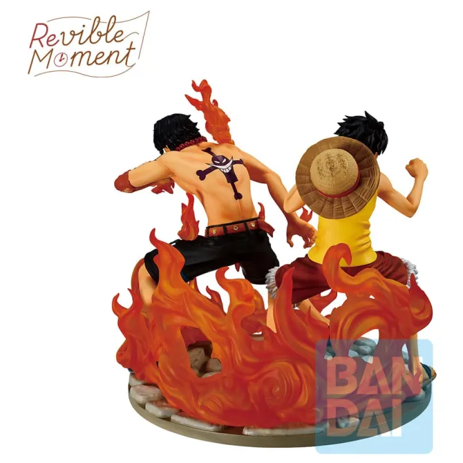 One Piece - Ace & Luffy Statue / Ichibansho - Dramatic Memories: Banpresto