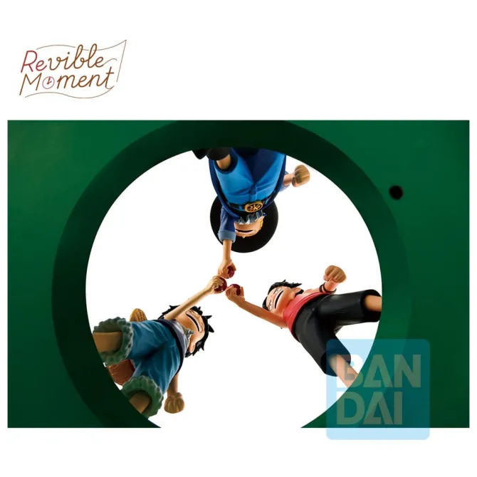 One Piece - Ace & Sabo & Luffy Statue / Ichibansho - Dramatic Memories: Banpresto
