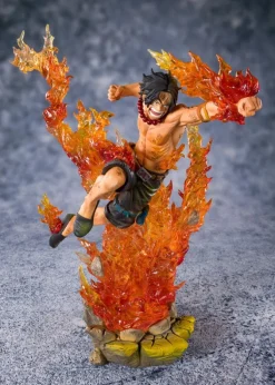 One Piece - Ace Figur / FiguartsZERO - Commander of the 2nd Division: Tamashii Nations
