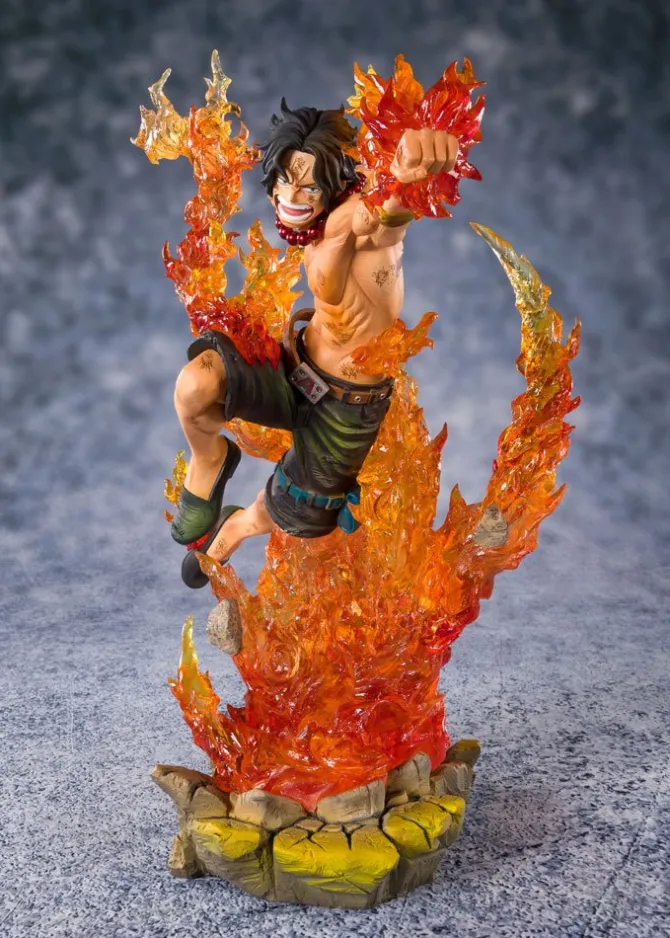 One Piece - Ace Figur / FiguartsZERO - Commander of the 2nd Division: Tamashii Nations