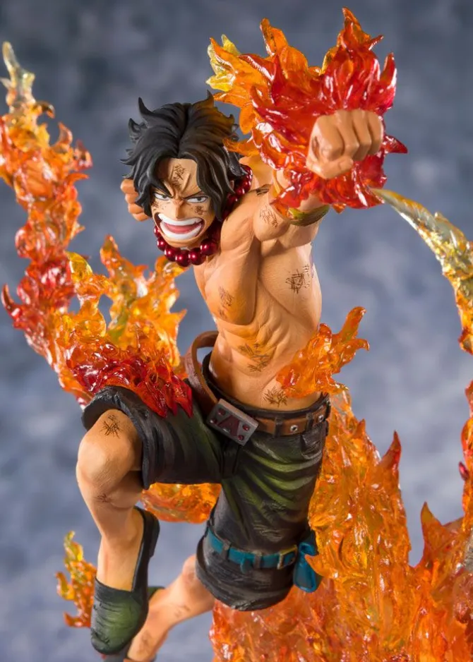One Piece - Ace Figur / FiguartsZERO - Commander of the 2nd Division: Tamashii Nations