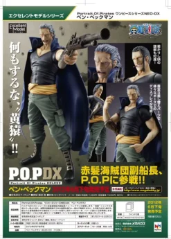 One Piece - Ben Beckmann Statue - Excellent Model P.O.P Neo DX: MegaHouse